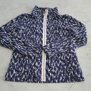 Lily Pulitzer size M zip up with pockets